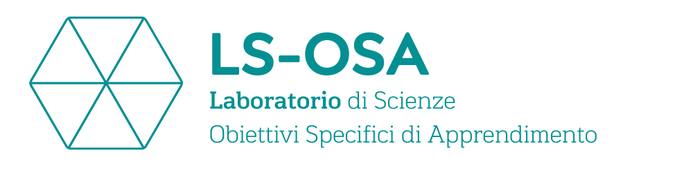 Logo del progetto LS-OSA: un esagono suddiviso in triangoli