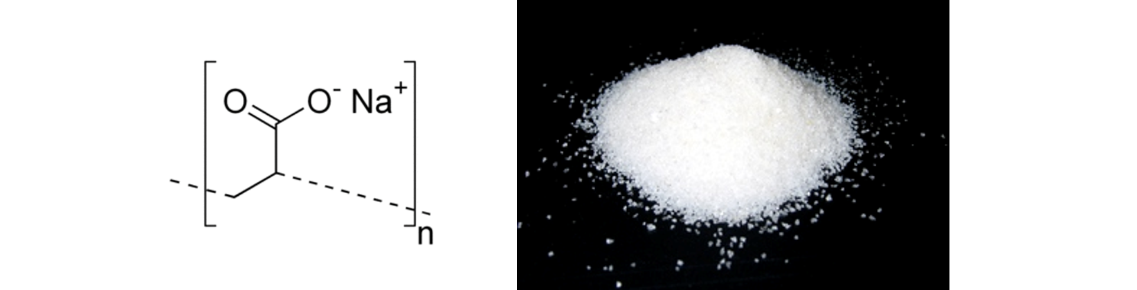 il poliacrilato di sodio