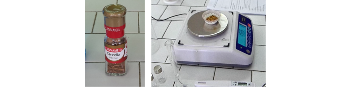 pesata della cannella