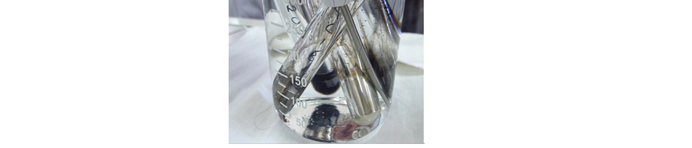 formazione di uno specchio di argento sulle pareti della provetta