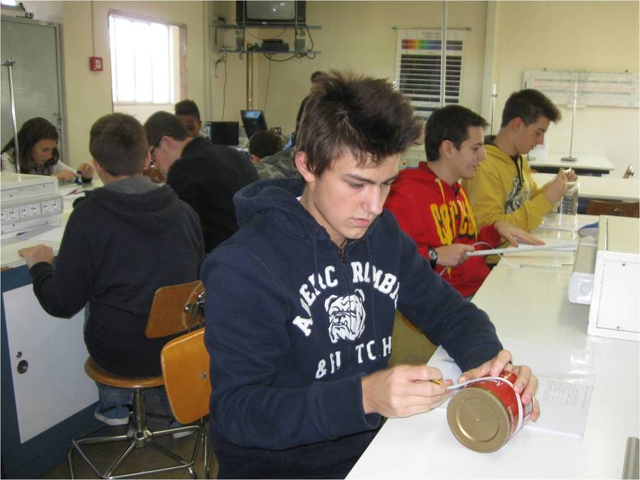 una classe al lavoro