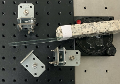 schema di montaggio del vetrino