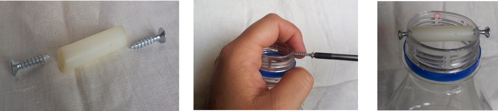 realizzazione e montaggio della puleggia superiore