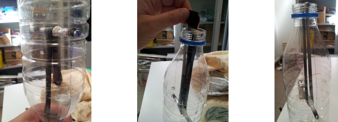 preparazione e montaggio della cinghia isolante