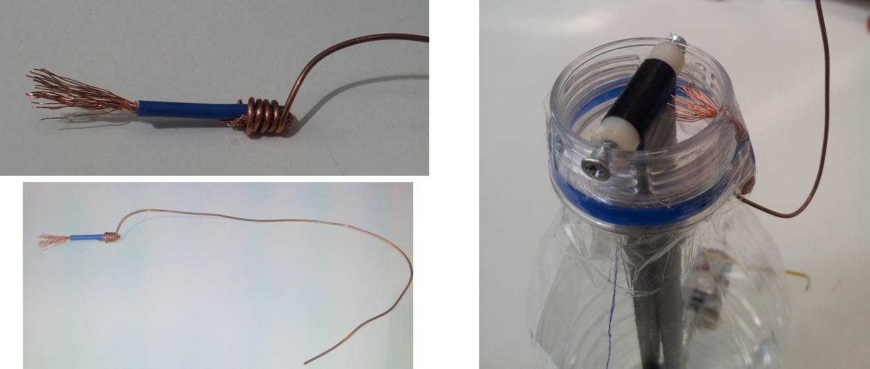 preparazione e montaggio del pettine a punte superiore