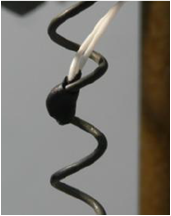 fissaggio del sensore di temperatura