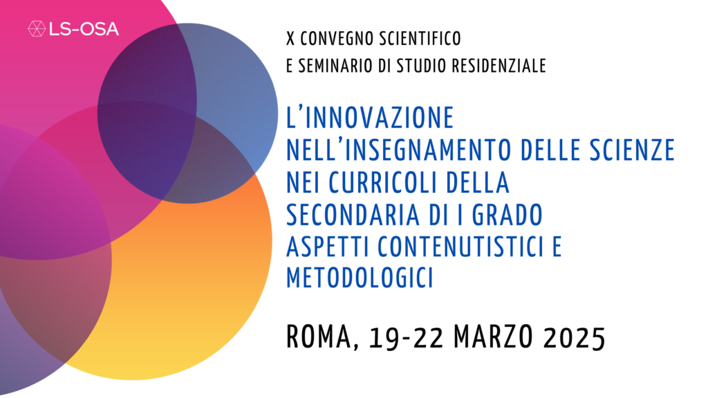 Locandina del Convegno scientifico e Seminario residenziale di studio 2025 del progetto LS-OSA