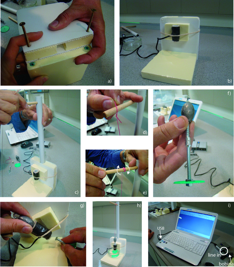 allestimento del sismometro