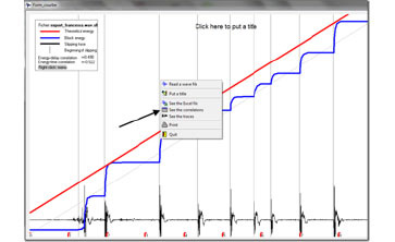 comando per visualizzare la correlazione tra parametri
