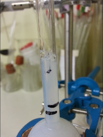 innalzamento del livello del liquido nel tubicino
