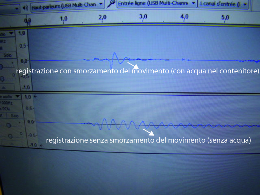 sismogramma registrato